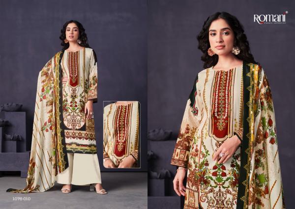 Romani Mareena Vol 12 Regular Cotton Designer Dress Material Collection